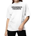 thumbnail image 2 of Grandma's Favorite Design Women's T-shirt, 2 of 3