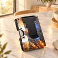 Minimalist Hinged Metal Wallet for Men, T3-Shine Court, RFID Blocking ...