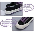 thumbnail image 2 of Cyiecw Canvas Sneakers for Women Fashion Lace-up Canvas Shoes Low Top Comfortable Casual Shoes, 2 of 7