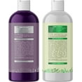 thumbnail image 2 of Sulfate Free Shampoo and Conditioner Set - Tea Tree Sage and Rosemary Shampoo and Conditioner for Dry Flaky Scalp Care - Deep Cleansing Color Safe Shampoo and Conditioner for Damaged Dry Hair Care, 2 of 4