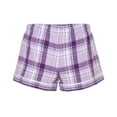 thumbnail image 4 of Boxercraft BW6501 Women's Flannel Short-Lavender Soph-L, 4 of 4