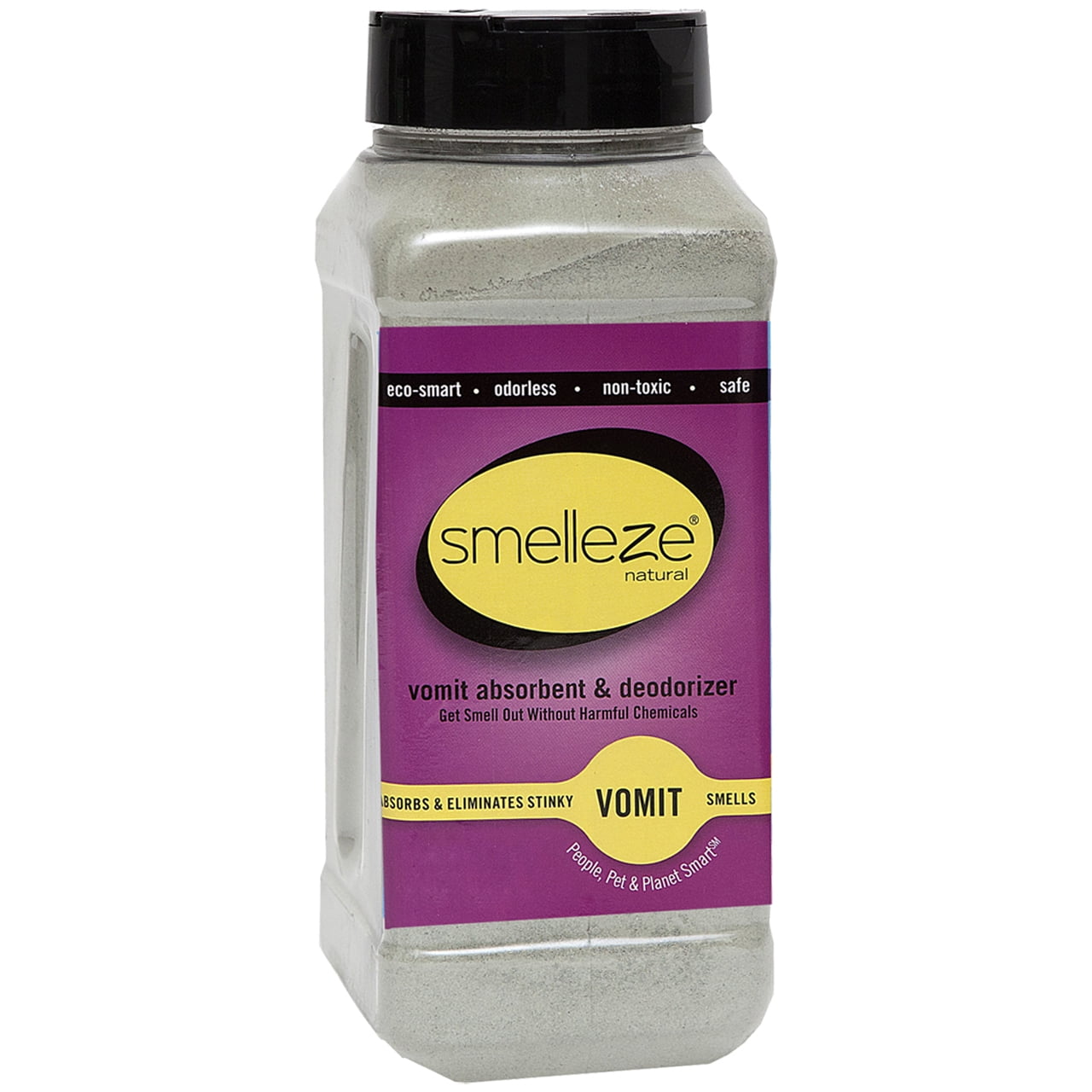 Smelleze Natural Vomit Smell Absorbent 2 Lb Granules Stop Puke Odor Walmart Com Walmart Com