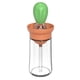 thumbnail image 1 of Dispensador de aceite con cepillo, botella de aceite de vidrio 2 en 1 con cepillo, dispensador de aceite para cocina, hornear, barbacoa, pastelería, sartén, freidora, cocinar y asar, 1 of 5