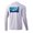 Lavender Blue, variant on Huk Men's KC Tarpon Pursuit Performance Shirt (Tarpon - Glacier, Medium)