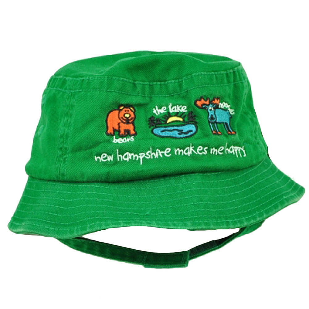 Happy Moose Lake Bear Green Toddler Sun 