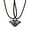 D, variant on Friendship Necklace Two Souls One Heart Pendant Necklaces for Couple Wishing Stone Creative Magnet Couples Necklace