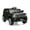 Black, variant on Luku Land Rover Authorized 12V 2-Seater Ride-On Toy Car for Kids, Dual Drive with Parent Remote, MP3/AUX, USB, LED Lights & Hood Storage, Ages 3-8