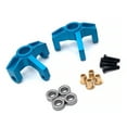 thumbnail image 1 of Front Rear Swing Arms RC Crawler Upgrade Steering Cups Modified Maintenance Part Kit Replacement for WLtoys 144001 144402 144010 Blue, 1 of 8