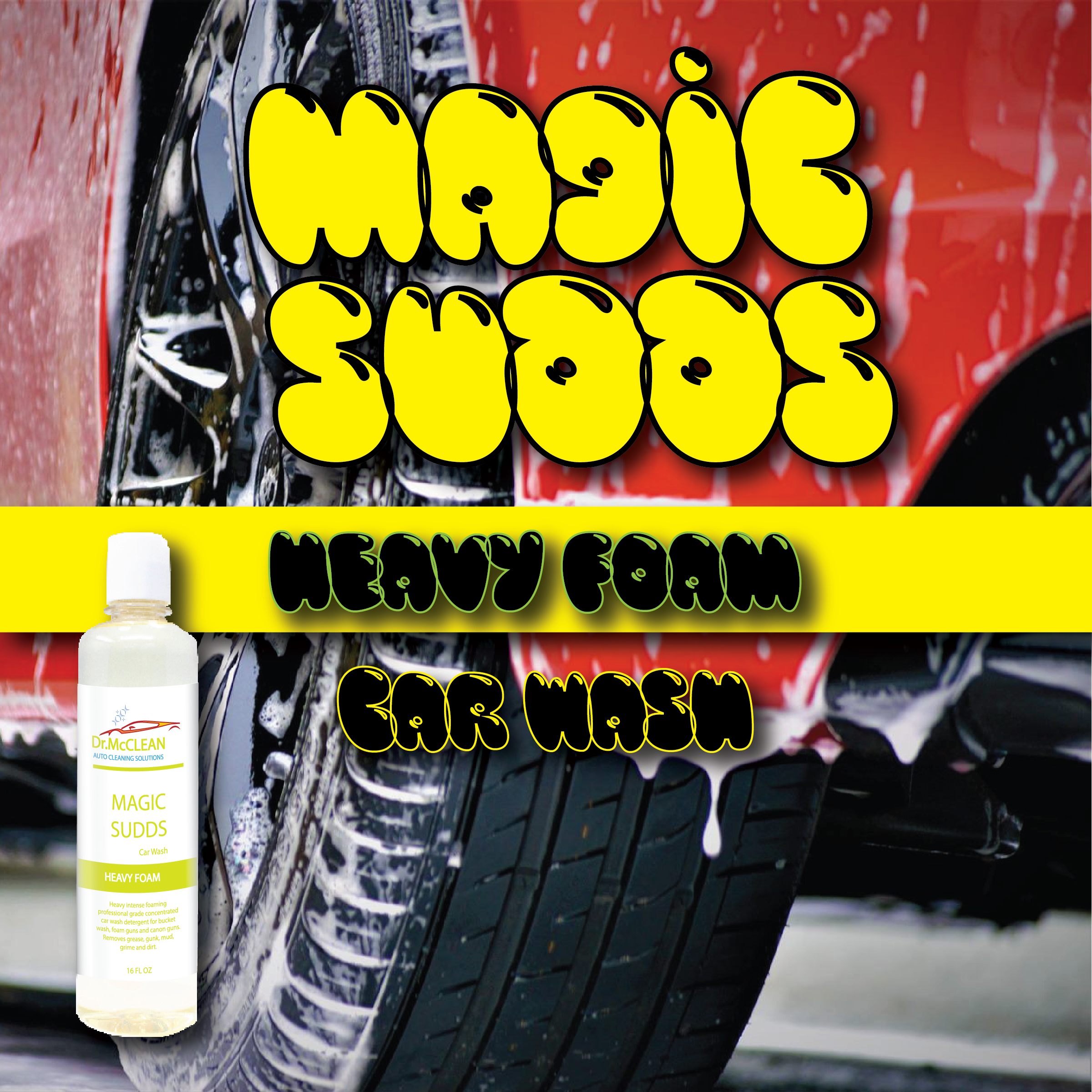 Magic Suds Car Wash Heavy Foam