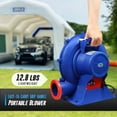 thumbnail image 3 of EJAEE Commercial-Grade 680W 0.9HP Air Blower fan for Inflatable Products, 3 of 10