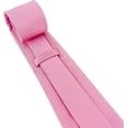 thumbnail image 3 of LAICAIW Men's Ties Solid Pure Color Plain Formal Black Ties For Men, 3 of 5