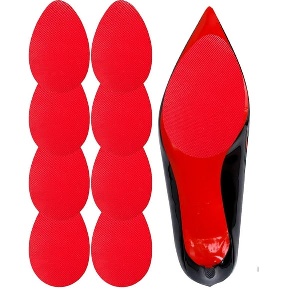 LQQBOX Shoe Sole Protector for Heels,Shoe Grips on Bottom of Shoes, Anti Slip Shoe Grips,Non Slip Shoe Pads,Non Slip Pads for Shoes, Shoe Gummies for Heels
