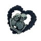 thumbnail image 2 of Corona De Esqueleto De Halloween Corona De Esqueleto En Forma De Corazón Para Decoración De Puerta De Halloween seitruly HA037249-00, 2 of 6
