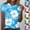 Green, variant on Womens Fashion Casual Floral Tropical Plants Full Printed T Shirts Short Sleeve Tees Casual Blouse Tops Green XL