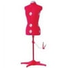 SINGER Adjustable Dress Form - Small/Medium (Red)