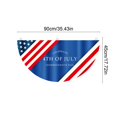 thumbnail image 3 of Chmadoxn Arched Patriotic Fan Flags - Semi-Circle July 4th Outdoor Banner Set, Heavy Duty Tangle-Free Hanging for Porch & Cemetery Decor​​, 3 of 6