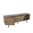 thumbnail image 4 of Ronas Solid Wood Legs TV Stand - Walnut, 4 of 8