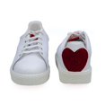 thumbnail image 4 of Victoria Girls Casual Leather Shoes, White \ Red Star,11.5 M US, 4 of 7
