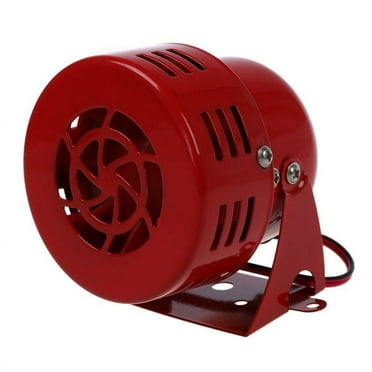 12V AUTOMOTIVE AIR SIREN HORN CAR TRUCK VTG MOTOR DRIVEN FIRE RESCUE USA