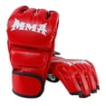 thumbnail image 2 of Guantes de entrenamiento Macarena MMA Kickboxing Boxeo Rojo, 2 of 6