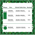 thumbnail image 6 of Spring Summer Tablecloth Waterproof Fabric Oblong Table Cloth, Holiday Decoration Perfect for Kitchen Dinner,Restaurant,Outdoor Table Cover 60"x 84" Oblong/Rectangle, 6 of 6