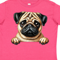 thumbnail image 4 of Inktastic Cute Pug Boys or Girls Toddler T-Shirt, 4 of 5