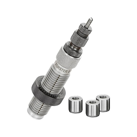 Forster 6.5 PRC Bushing Full Length Sizing Die with 3 Bushings