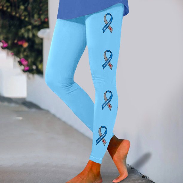 WILLBEST Leggings de Entrenamiento Casuales con Estampado de Cintas Y Bloques de Color para Mujer, Pantalones de Yoga Suaves Y Elásticos para Un Uso Cómodo En Fitness Grande