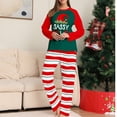 thumbnail image 4 of Lvotionpl Match Family Christmas Pjs, Matching Christmas Pajamas Long Sleeve Top & Pants Set Matching Holiday Family Pajama Xmas Sets, 4 of 5