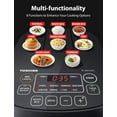thumbnail image 3 of Arrocera TOSHIBA, pequeña, 700 ml, 3 tazas, LCD sin cocinar, 8 funciones, 3 of 7