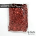 thumbnail image 2 of Allgala 50 Feet Red Foil Tinsel Artificial Garland Decoration, 2 of 4
