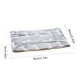 thumbnail image 3 of Thick Warm Pet Sleeping Mat for Dogs and Cats, All Season Polyester Bed Pad, White or Blue, Supportive Cushion for Crates, Sofas, Carriers and Home Comfort, 3 of 6