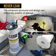 thumbnail image 3 of EWK Patented 6.5L Pneumatic/Manual Oil Extractor Pump for Automobile Fluids Vacuum Evacuation, 3 of 4