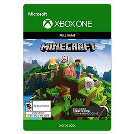Minecraft Starter Collection, Microsoft, Xbox One, [Digital Download]