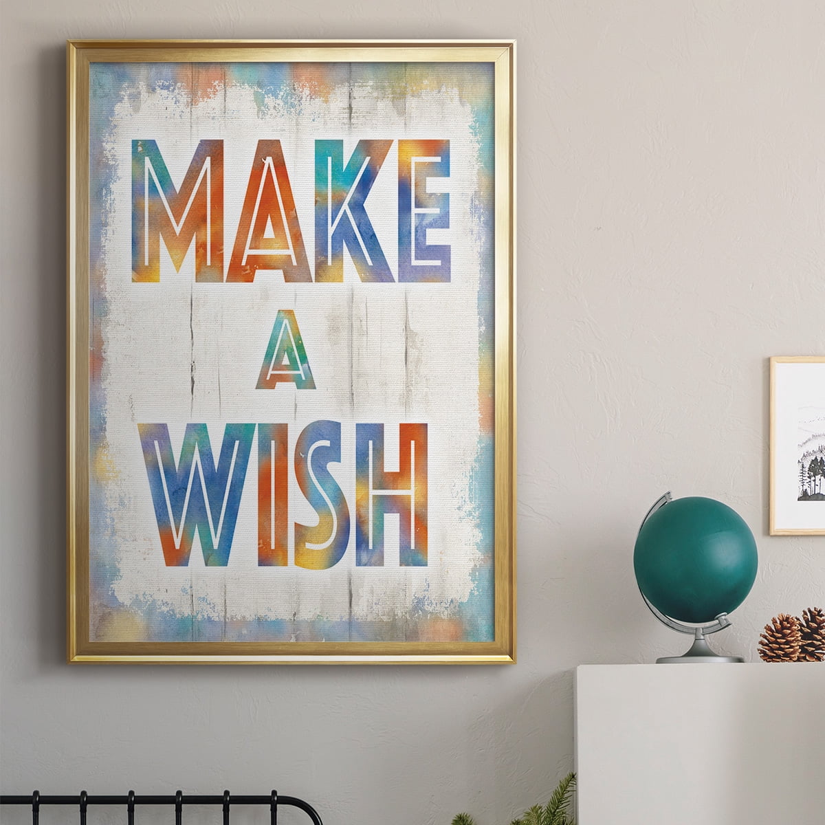 Make A Wish Premium Framed Print - Ready to Hang