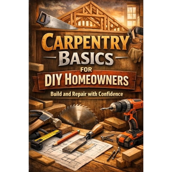 Carpentry Basics for DIY Homeowners: Build and Repair with Confidence, (Paperback)