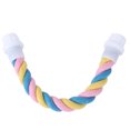 thumbnail image 1 of Parrot Rope Perch Flexible: Hanging Bird Cotton Rope Stand Parrot Cage Perch Toy, 1 of 4