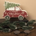 thumbnail image 5 of Primitives by Kathy Rustic Car with Tree Chunky Sitter Christmas Sign, 5 of 5