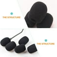 thumbnail image 4 of 40Pcs Practical Lapel Microphone Covers Supple Sponge Microphone Covers, 4 of 8