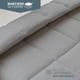 thumbnail image 3 of TESSO HOME Edredón Acolchado Extra Grande Hipoalergénico Relleno Suave de Microfibra Down Alternative Ideal para Todo el Año Uso como Edredón o para Funda Duvet KS Gris, 3 of 5