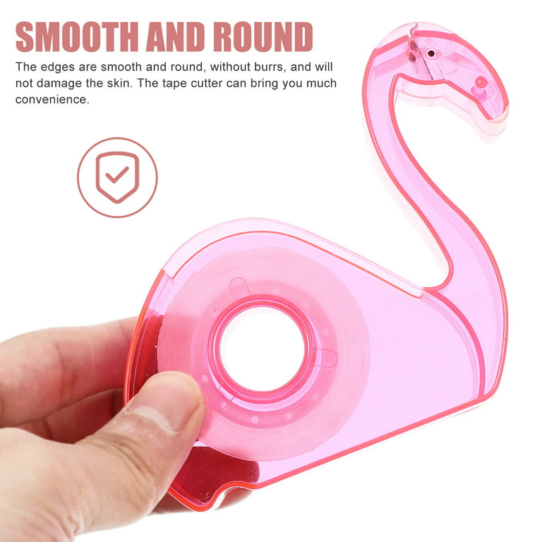 1 Set of Adorable Tape Dispenser Adorable Tape Holder Portable Tape Cutter  Office Accessory 