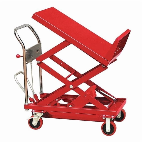 Dayton Scissor Lift Table, 600 lb. Cap, 24"W, 36"L 33W290