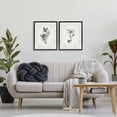 thumbnail image 2 of Stupell Industries French Country Vintage Flowers & Lace Black 2pc Floating Frame Art Set, 17 x 21 each, by CAD Designs, 2 of 7