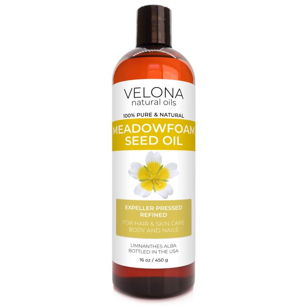 Meadowfoam Seed Oill by Velona 16 oz 100 Pure and Natural Carrier