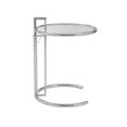 thumbnail image 1 of Eurostyle Table d'Appoint Ronde en Verre Clair Eileen, 1 of 7
