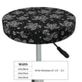thumbnail image 4 of Gukieu Turtle Print Round Chair Cover, Dust-proof and Non-slip Bar Chair Protective Cover, Suitable for Bars, Restaurants, Offices-14 inch, 4 of 7