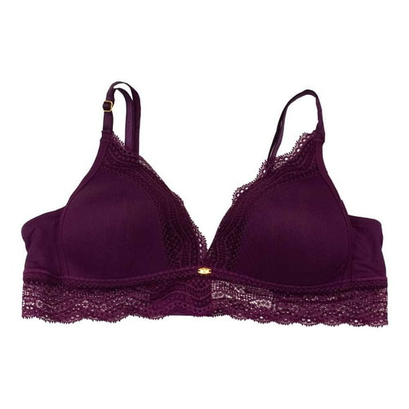 Brassiere Vassarette para Dama Copa Triangular Vino Talla 32B
