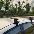 Without Roof Rail Rack Lockable Cross Bar Crossbar Fits for Ford Ranger ...