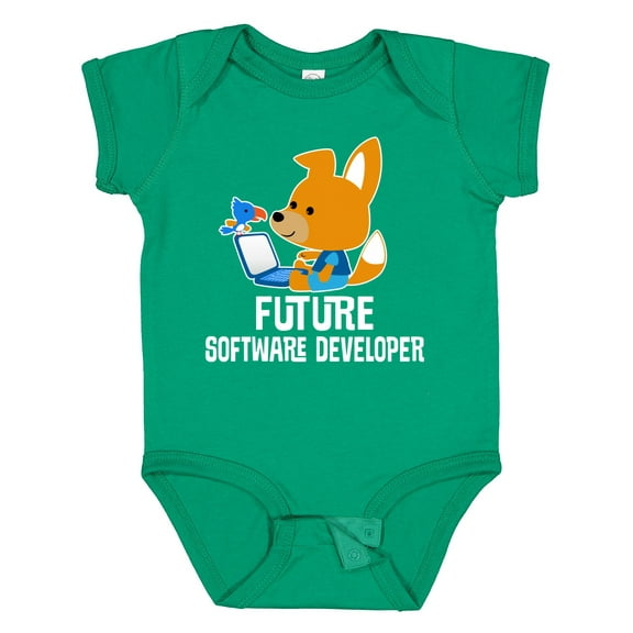 Inktastic Future Software Developer Boys Baby Bodysuit