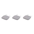 thumbnail image 2 of Yuarrent Cojín de asiento Antideslizante Poliéster Cojín para silla Espesor Taburete Estera Cómoda Sala de estar Hogar Oficina Cocina Gris Type1 NO1, 2 of 6
